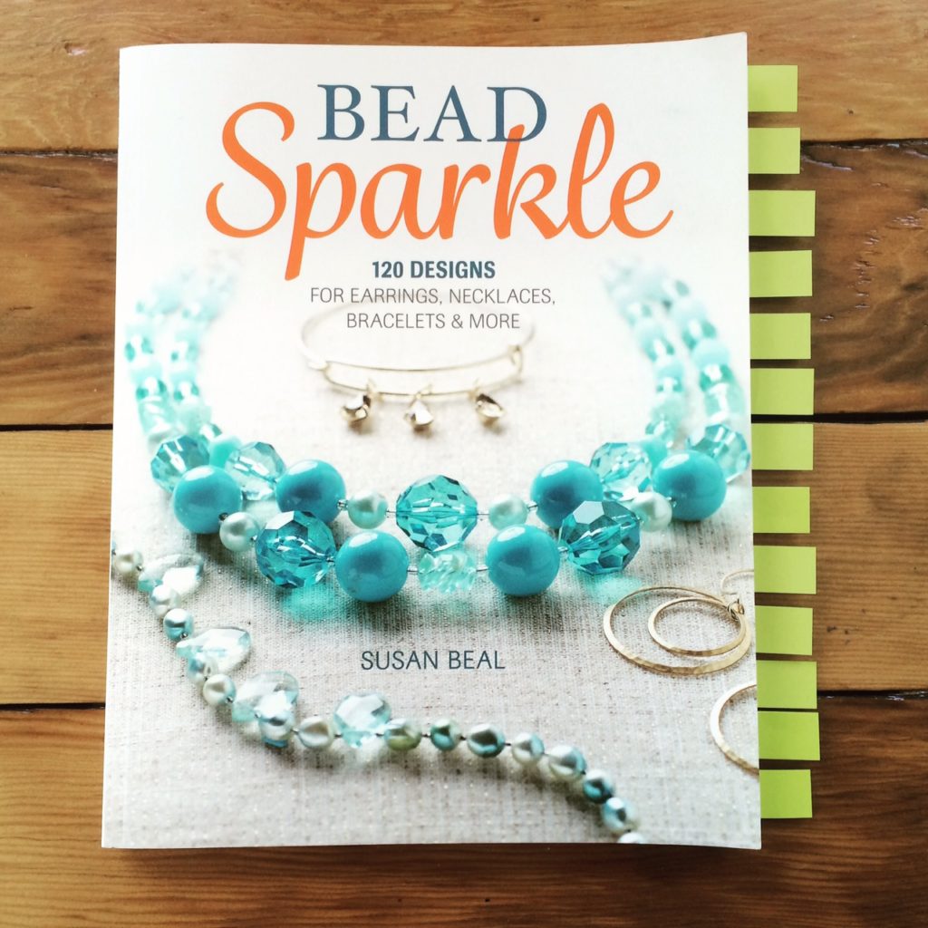 Bead Sparkle with Collage projects marked - west coast crafty